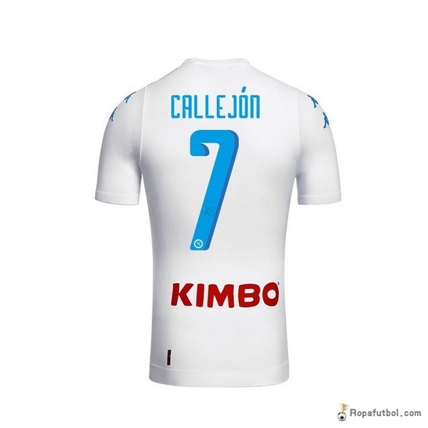 Camiseta Napoli Replica Segunda Ropa Callejon 2016/17 Blanco